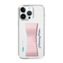 Slim Protection Case - STAND & RING RIBBON Sakura Pink［ HATSUNE MIKU - Ribbon - Logo ］
