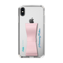 Slim Protection Case - STAND & RING RIBBON Sakura Pink［ HATSUNE MIKU - Ribbon - Logo ］