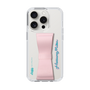 Slim Protection Case - STAND & RING RIBBON Sakura Pink［ HATSUNE MIKU - Ribbon - Logo ］