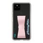 Slim Protection Case - STAND & RING RIBBON Sakura Pink［ HATSUNE MIKU - Ribbon - Logo ］