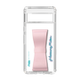 Slim Protection Case - STAND & RING RIBBON Sakura Pink［ HATSUNE MIKU - Ribbon - Logo ］