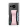 Slim Protection Case - STAND & RING RIBBON Sakura Pink［ HATSUNE MIKU - Ribbon - Logo ］