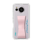 Slim Protection Case - STAND & RING RIBBON Sakura Pink［ HATSUNE MIKU - Ribbon - Logo ］