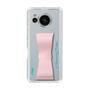 Slim Protection Case - STAND & RING RIBBON Sakura Pink［ HATSUNE MIKU - Ribbon - Logo ］