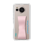 Slim Protection Case - STAND & RING RIBBON Sakura Pink［ HATSUNE MIKU - Ribbon - Logo ］