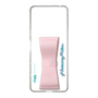 Slim Protection Case - STAND & RING RIBBON Sakura Pink［ HATSUNE MIKU - Ribbon - Logo ］