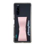 Slim Protection Case - STAND & RING RIBBON Sakura Pink［ HATSUNE MIKU - Ribbon - Logo ］