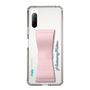 Slim Protection Case - STAND & RING RIBBON Sakura Pink［ HATSUNE MIKU - Ribbon - Logo ］