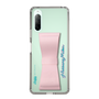 Slim Protection Case - STAND & RING RIBBON Sakura Pink［ HATSUNE MIKU - Ribbon - Logo ］