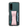 Slim Protection Case - STAND & RING RIBBON Sakura Pink［ HATSUNE MIKU - Ribbon - Logo ］