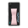 Slim Protection Case - STAND & RING RIBBON Sakura Pink［ HATSUNE MIKU - Ribbon - Logo ］