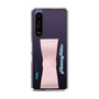 Slim Protection Case - STAND & RING RIBBON Sakura Pink［ HATSUNE MIKU - Ribbon - Logo ］
