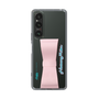 Slim Protection Case - STAND & RING RIBBON Sakura Pink［ HATSUNE MIKU - Ribbon - Logo ］