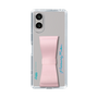 Slim Protection Case - STAND & RING RIBBON Sakura Pink［ HATSUNE MIKU - Ribbon - Logo ］
