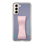 Slim Protection Case - STAND & RING RIBBON Sakura Pink［ HATSUNE MIKU - Ribbon - Logo ］
