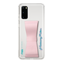 Slim Protection Case - STAND & RING RIBBON Sakura Pink［ HATSUNE MIKU - Ribbon - Logo ］