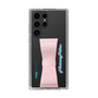 Slim Protection Case - STAND & RING RIBBON Sakura Pink［ HATSUNE MIKU - Ribbon - Logo ］