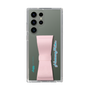 Slim Protection Case - STAND & RING RIBBON Sakura Pink［ HATSUNE MIKU - Ribbon - Logo ］