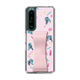 Slim Protection Case - STAND & RING RIBBON Sakura Pink［ HATSUNE MIKU - Ribbon - Instrumental - Pink ］