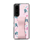 Slim Protection Case - STAND & RING RIBBON Sakura Pink［ HATSUNE MIKU - Ribbon - Instrumental - Pink ］