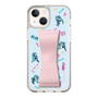 Slim Protection Case - STAND & RING RIBBON Sakura Pink［ HATSUNE MIKU - Ribbon - Instrumental - Blue ］