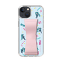 Slim Protection Case - STAND & RING RIBBON Sakura Pink［ HATSUNE MIKU - Ribbon - Instrumental - Blue ］