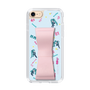 Slim Protection Case - STAND & RING RIBBON Sakura Pink［ HATSUNE MIKU - Ribbon - Instrumental - Blue ］