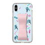 Slim Protection Case - STAND & RING RIBBON Sakura Pink［ HATSUNE MIKU - Ribbon - Instrumental - Blue ］
