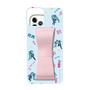 Slim Protection Case - STAND & RING RIBBON Sakura Pink［ HATSUNE MIKU - Ribbon - Instrumental - Blue ］