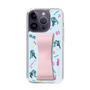 Slim Protection Case - STAND & RING RIBBON Sakura Pink［ HATSUNE MIKU - Ribbon - Instrumental - Blue ］