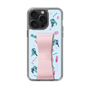 Slim Protection Case - STAND & RING RIBBON Sakura Pink［ HATSUNE MIKU - Ribbon - Instrumental - Blue ］