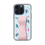 Slim Protection Case - STAND & RING RIBBON Sakura Pink［ HATSUNE MIKU - Ribbon - Instrumental - Blue ］