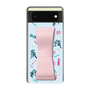 Slim Protection Case - STAND & RING RIBBON Sakura Pink［ HATSUNE MIKU - Ribbon - Instrumental - Blue ］