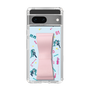 Slim Protection Case - STAND & RING RIBBON Sakura Pink［ HATSUNE MIKU - Ribbon - Instrumental - Blue ］
