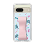 Slim Protection Case - STAND & RING RIBBON Sakura Pink［ HATSUNE MIKU - Ribbon - Instrumental - Blue ］