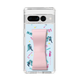 Slim Protection Case - STAND & RING RIBBON Sakura Pink［ HATSUNE MIKU - Ribbon - Instrumental - Blue ］