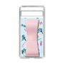 Slim Protection Case - STAND & RING RIBBON Sakura Pink［ HATSUNE MIKU - Ribbon - Instrumental - Blue ］
