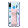 Slim Protection Case - STAND & RING RIBBON Sakura Pink［ HATSUNE MIKU - Ribbon - Instrumental - Blue ］