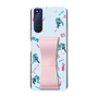 Slim Protection Case - STAND & RING RIBBON Sakura Pink［ HATSUNE MIKU - Ribbon - Instrumental - Blue ］