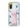 Slim Protection Case - STAND & RING RIBBON Sakura Pink［ HATSUNE MIKU - Ribbon - Instrumental - Blue ］