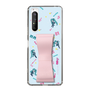 Slim Protection Case - STAND & RING RIBBON Sakura Pink［ HATSUNE MIKU - Ribbon - Instrumental - Blue ］
