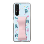 Slim Protection Case - STAND & RING RIBBON Sakura Pink［ HATSUNE MIKU - Ribbon - Instrumental - Blue ］