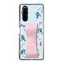 Slim Protection Case - STAND & RING RIBBON Sakura Pink［ HATSUNE MIKU - Ribbon - Instrumental - Blue ］