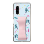 Slim Protection Case - STAND & RING RIBBON Sakura Pink［ HATSUNE MIKU - Ribbon - Instrumental - Blue ］