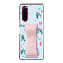 Slim Protection Case - STAND & RING RIBBON Sakura Pink［ HATSUNE MIKU - Ribbon - Instrumental - Blue ］