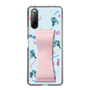 Slim Protection Case - STAND & RING RIBBON Sakura Pink［ HATSUNE MIKU - Ribbon - Instrumental - Blue ］