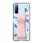Slim Protection Case - STAND & RING RIBBON Sakura Pink［ HATSUNE MIKU - Ribbon - Instrumental - Blue ］