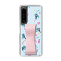 Slim Protection Case - STAND & RING RIBBON Sakura Pink［ HATSUNE MIKU - Ribbon - Instrumental - Blue ］