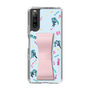 Slim Protection Case - STAND & RING RIBBON Sakura Pink［ HATSUNE MIKU - Ribbon - Instrumental - Blue ］