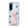 Slim Protection Case - STAND & RING RIBBON Sakura Pink［ HATSUNE MIKU - Ribbon - Instrumental - Blue ］